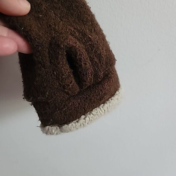 Kuhl Womens Size L Alfpaca Full Zip Hooded Fleece Jacket in Brown-Made In Canada - Picture 7 of 13